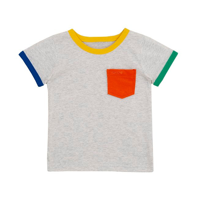 TORIO Basic T-Shirt Multicolor - Kaos Anak laki-laki