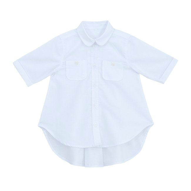 TORIO Smart Casual White Shirt - Kemeja Anak Perempuan