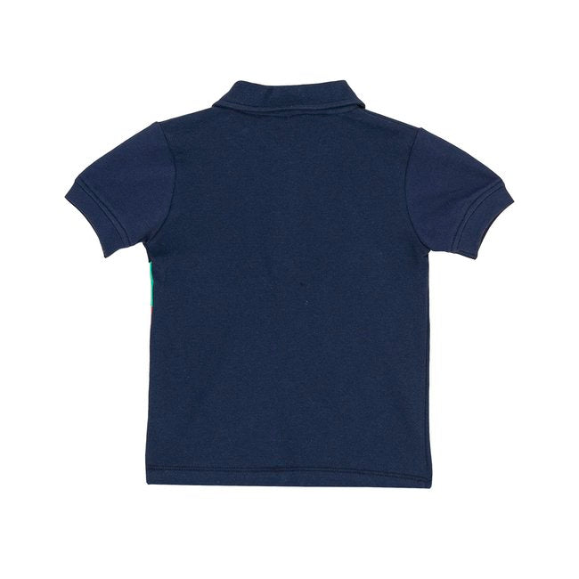 TORIO Basic Polo Shirt Strawberry Navy - Kaos Anak Perempuan