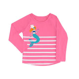 TORIO Long Sleeve T-Shirt Pink Mermaid - Kaos Lengan Panjang Anak Perempuan