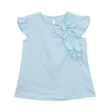 TORIO Smart Casual Blue Blouse - Blouse Anak - Atasan Anak Perempuan