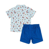 TORIO Smart Casual Pirate Pattern Set - Setelan Anak Laki-laki