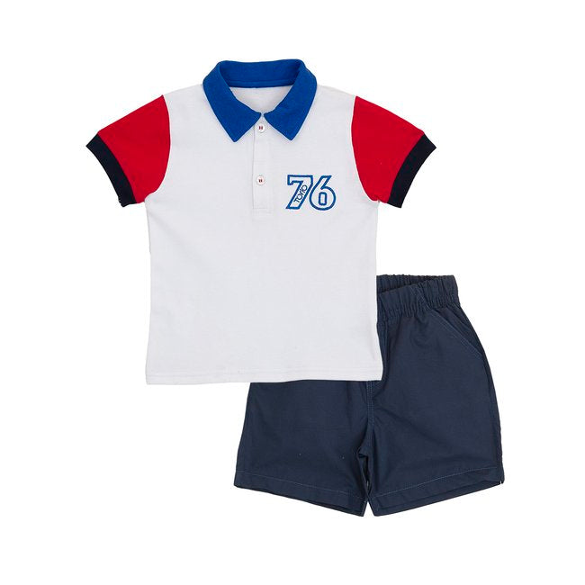 TORIO Short Pant Set Polo Shirt 76 - Setelan Anak Laki-laki