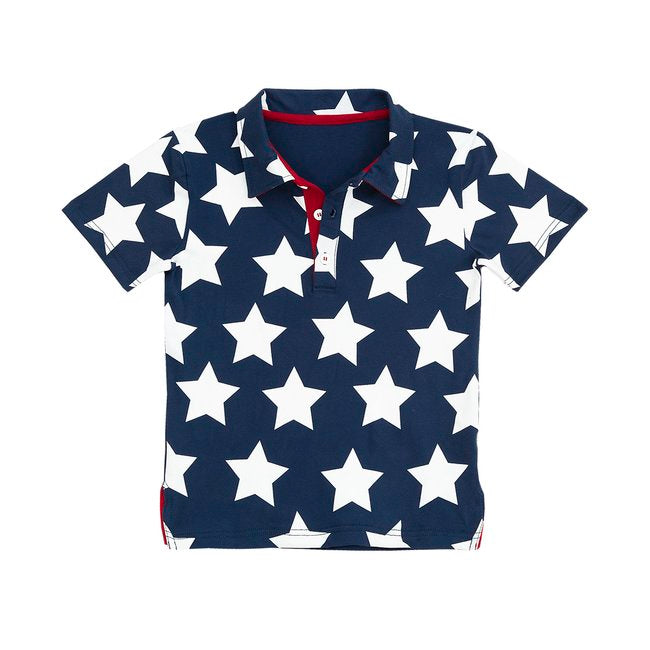 TORIO Polo Shirt Super Star Navy - Atasan Anak - Polo Anak Laki-laki 6-12 Tahun