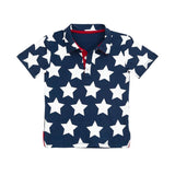 TORIO Polo Shirt Super Star Navy - Atasan Anak - Polo Anak Laki-laki 6-12 Tahun
