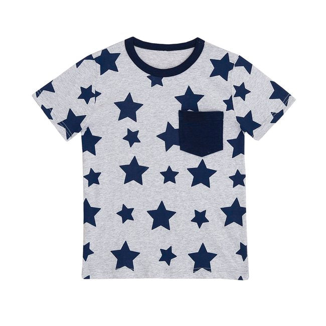 TORIO Basic Tee Super Star - Atasan Anak - Kaos Anak Laki-laki -