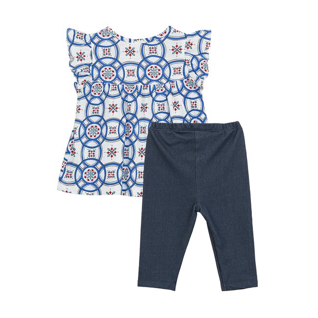 TORIO Legging Set Turkish Pattern - Setelan Anak Perempuan
