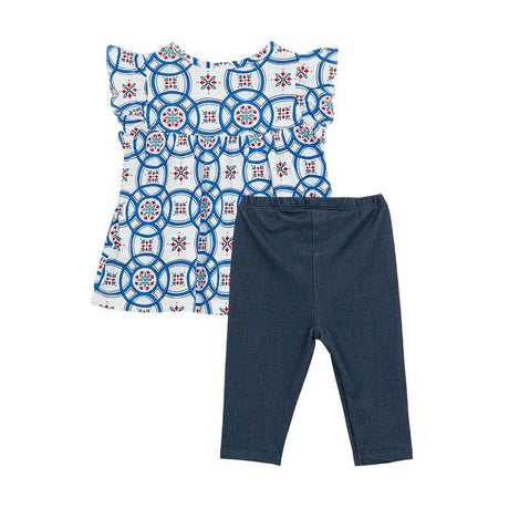 TORIO Legging Set Turkish Pattern - Setelan Anak Perempuan