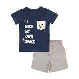 TORIO Basic Short Pant Set My Own Space - Setelan Anak Laki-laki