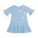 TORIO Basic Dress With Butterfly - Pakaian Anak Perempuan - Dress Anak