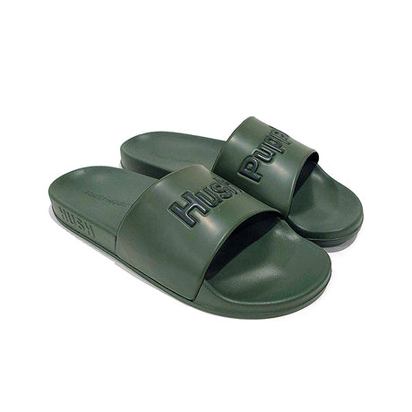 Hush Puppies Sandal Pria Mules Thanos In Olive