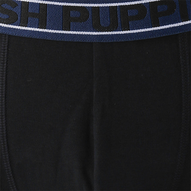 Hush Puppies Pakaian Pria Ctnsp2 Boxer In Black / White