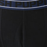 Hush Puppies Pakaian Pria Ctnsp2 Boxer In Black / White