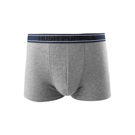 Hush Puppies Pakaian Pria Ctnsp2 Boxer In Blue / Gray