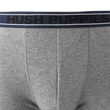 Hush Puppies Pakaian Pria Ctnsp2 Boxer In Blue / Gray