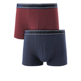 Hush Puppies Pakaian Pria Ctnsp2 Boxer In Navy / Maroon