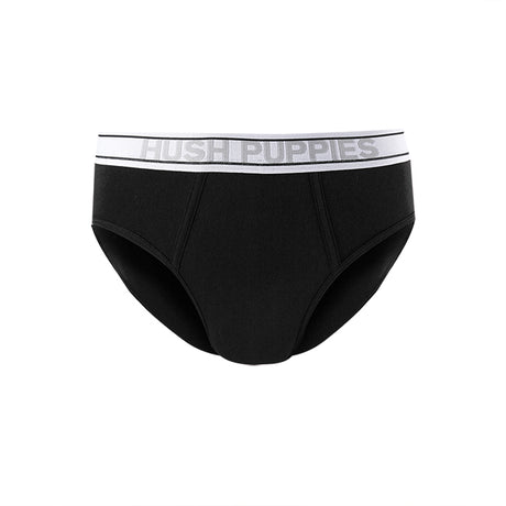 Hush Puppies Pakaian Pria Ctnsp2 Brief In Black / Maroon