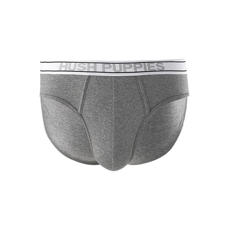Hush Puppies Pakaian Pria Ctnsp2 Brief In White / Gray