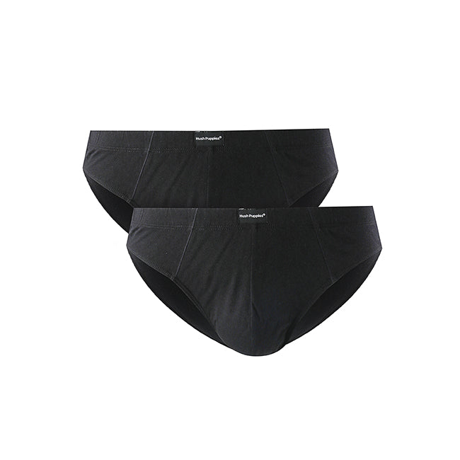 Hush Puppies Pakaian Pria Ctn2 Cv Brief In Black