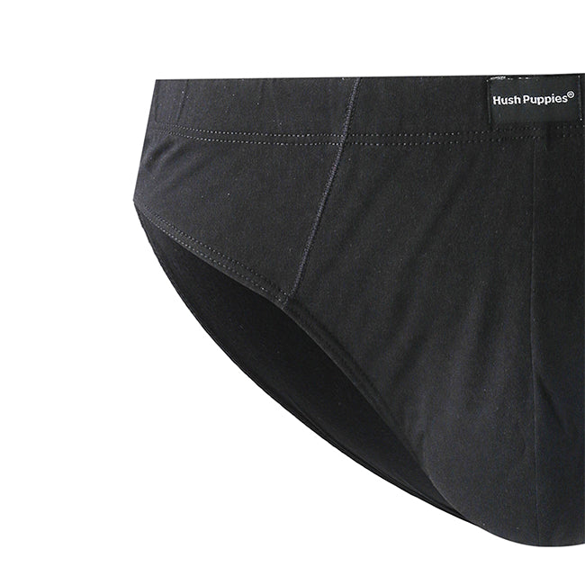 Hush Puppies Pakaian Pria Ctn2 Cv Brief In Black