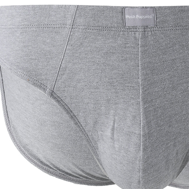 Hush Puppies Pakaian Pria Ctn2 Cv Brief In Gray