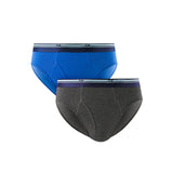 Hush Puppies Pakaian Pria Pimasp2 Brief In Blue / Dark Gray