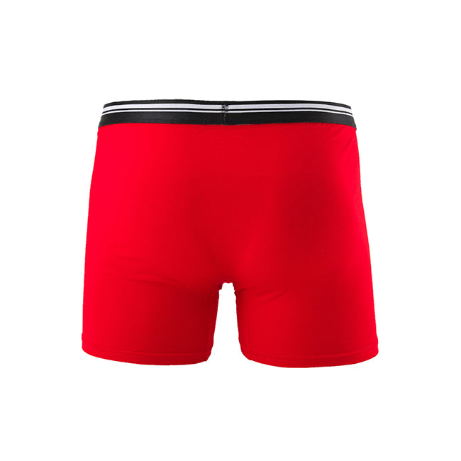 Hush Puppies Pakaian Pria Pimasp2 Boxer In Dark Blue / Red