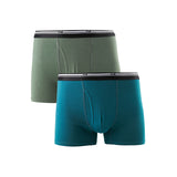 Hush Puppies Pakaian Pria Pimasp2 Boxer In Teal / Green