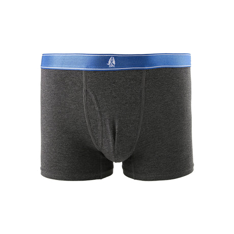 Hush Puppies Pakaian Pria Pimasp2 Boxer In White / Dark Gray