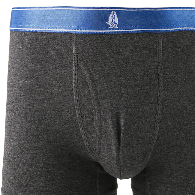 Hush Puppies Pakaian Pria Pimasp2 Boxer In White / Dark Gray