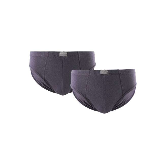 Hush Puppies Pakaian Pria Ctn2 Cv Brief In Dark Grey