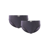Hush Puppies Pakaian Pria Ctn2 Cv Brief In Dark Grey