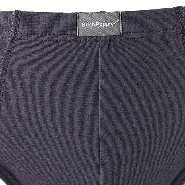 Hush Puppies Pakaian Pria Ctn2 Cv Brief In Dark Grey