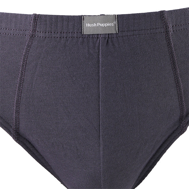 Hush Puppies Pakaian Pria Ctn2 Cv Brief In Dark Grey