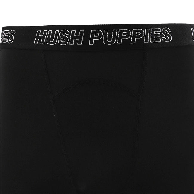 Hush Puppies Pakaian Pria Boxer Polysp1 Boxer In Black