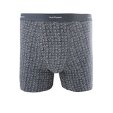 Hush Puppies Pakaian Pria Gio Boxer In Dk Gray / Navy