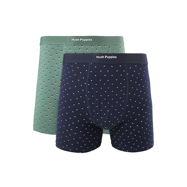 Squirl Trunk In Navy/Olive