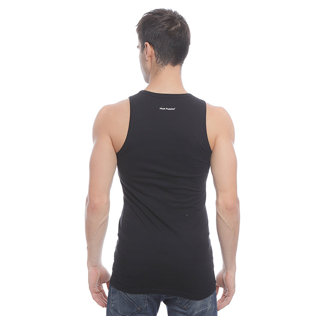 Hush Puppies Pakaian Tank Top Pria  Classic Tank In  Black