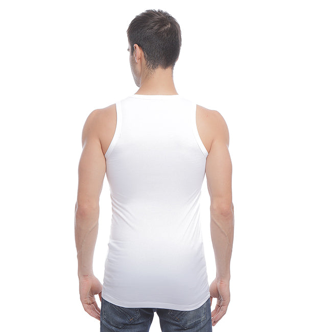 Hush Puppies Pakaian Tank Top Pria  Classic Tank In Grey