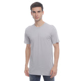 Hush Puppies Pakaian Neck Tee Pria  Ultimate Crew Neck Tee In Grey