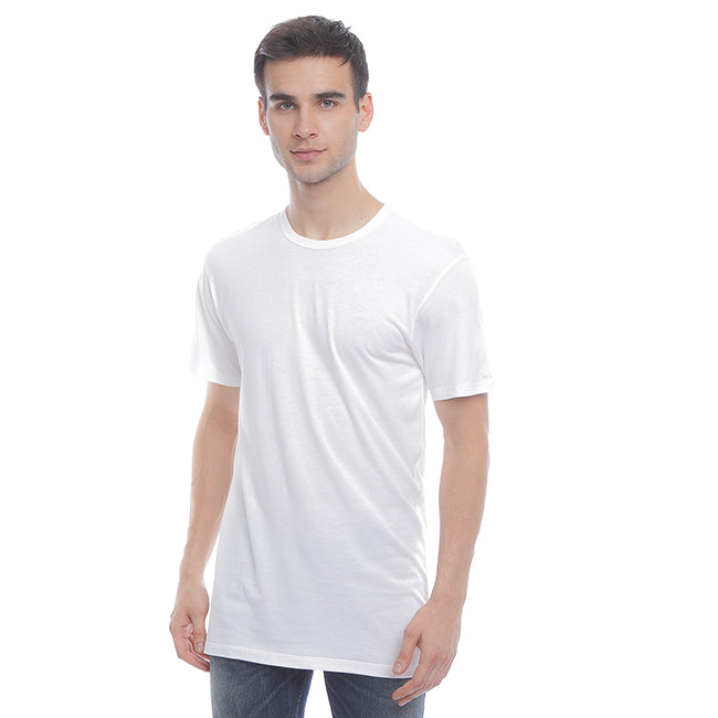 Hush Puppies Pakaian Neck Tee Pria  Ultimate Crew Neck Tee In  White