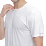 Hush Puppies Pakaian Neck Tee Pria  Ultimate Crew Neck Tee In  White