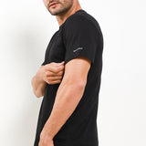 Hush Puppies Pakaian Underwear Pria 2 Ss Crew In Black
