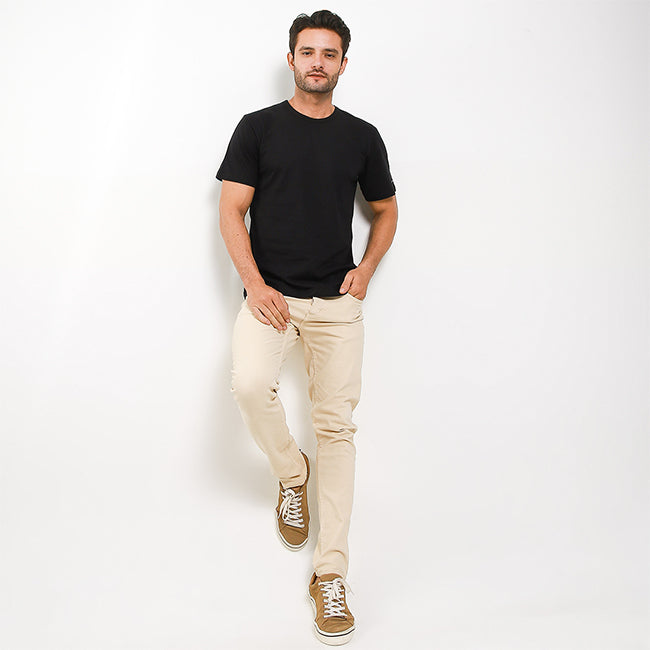 Hush Puppies Pakaian Underwear Pria 2 Ss Crew In Black