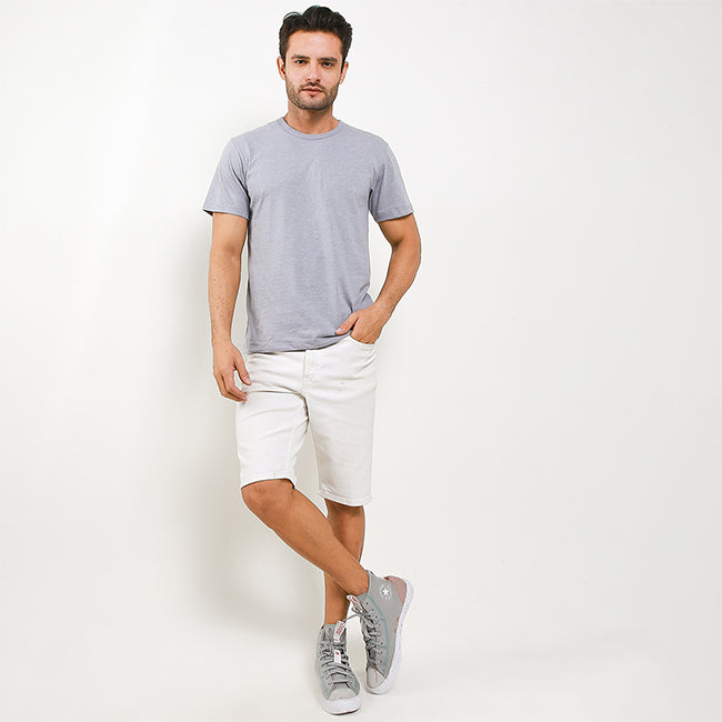 Hush Puppies Pakaian Underwear Pria 2 Ss Crew In Grey