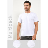 Hush Puppies Pakaian Underwear Pria 2 Ss Crew In White