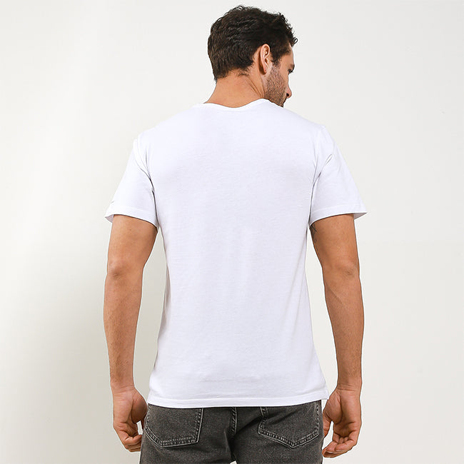 Hush Puppies Pakaian Underwear Pria 2 Ss Crew In White