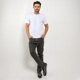 Hush Puppies Pakaian Underwear Pria 2 Ss Crew In White