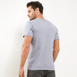 Hush Puppies Pakaian Underwear Pria 2 Ss Vneck In Grey