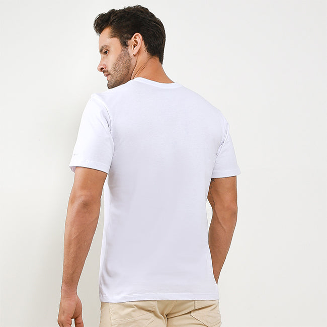 Hush Puppies Pakaian Underwear Pria 2 Ss Vneck In White